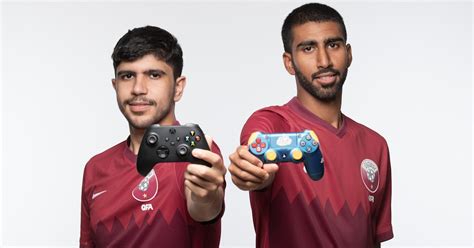 Ahmad Al-Meghessib and Jassim Eid Lead Qatar