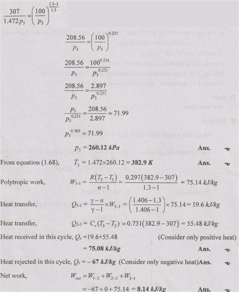 Solved Anna University Problems on closed systems (Non – Flow Processes ...