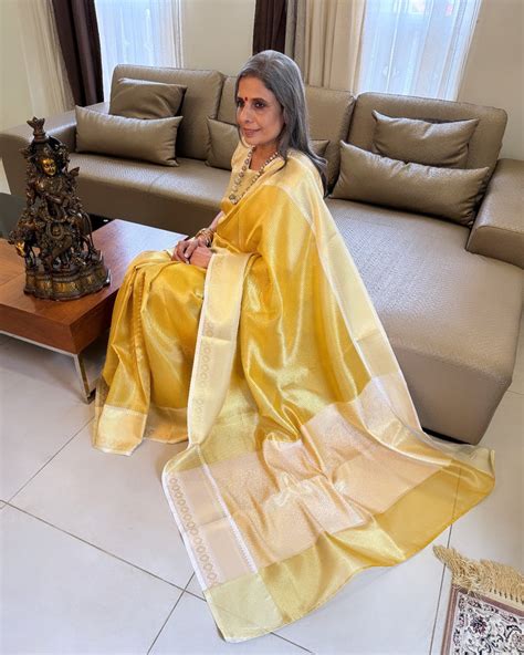 EE-X02947 Gold Tissue Saree – sakhifashions