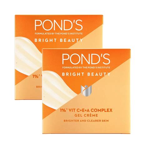 Ponds Bright Beauty 1% Vit C+E+A Complex Gel Creme 50g Pack of 2 – KartWalk
