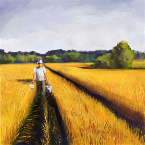 Digital landscapes on Behance