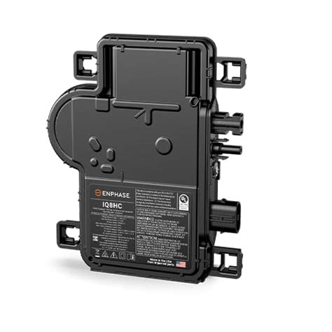 Enphase IQ8P Microinverter, Grid-Tie Solar Power Inverter, Black (IQ8HC ...