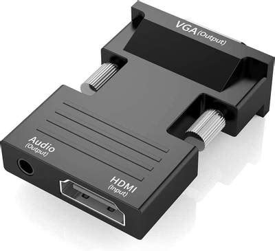 ULTRABYTES TV-out Cable HDMI to VGA Adapter Converter, HDMI Female ...