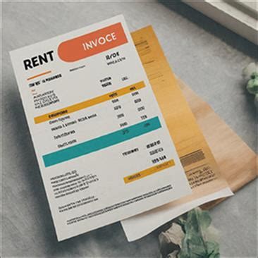 Rent Invoice PDF Create, Customize, and Manage Easily