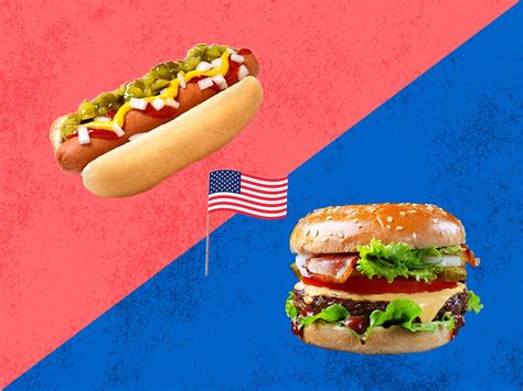 Hot Dogs And Hamburgers