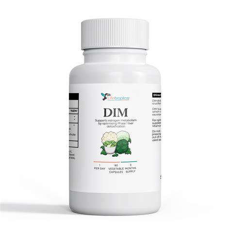 4 Science-Backed Benefits of DIM (Diindolylmethane) - Lifetropics