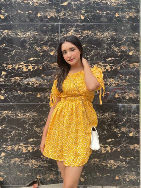 AAFROSE yellow floral puff sleeves dress – Aafrose