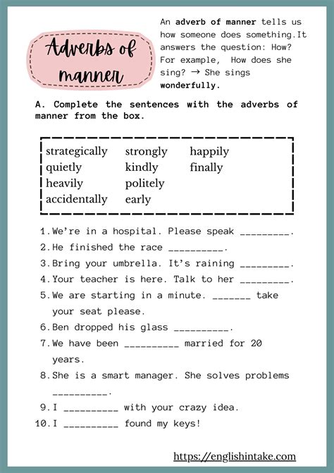 Manner Worksheet 的图像结果