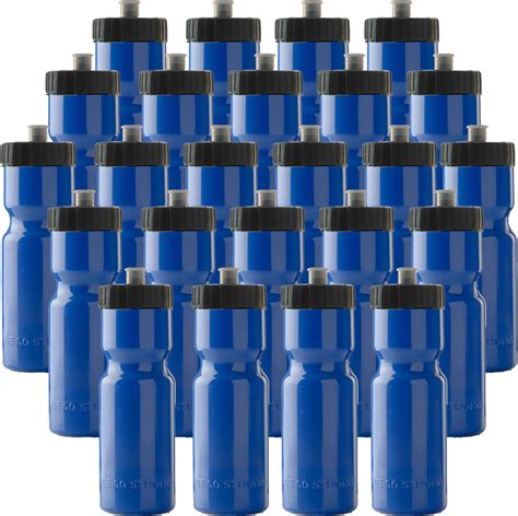 Amazon.com: 50 Strong 28 oz. Sports Squeeze Water Bottle with Premium ...