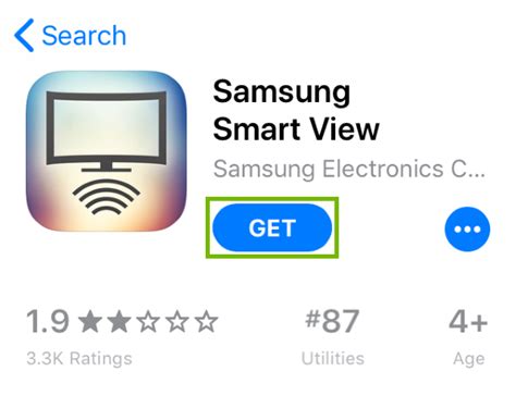 Smart View Mobile App 的图像结果