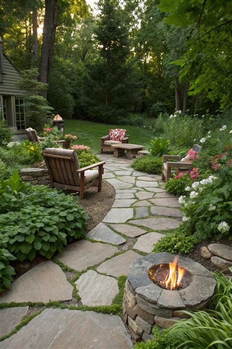 14+ Stunning Natural Rock Fire Pit Ideas