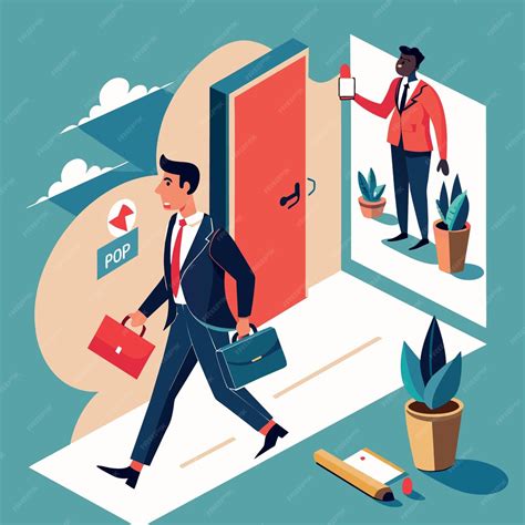 Premium Vector | Great resignation employee resign quit or leaving ...