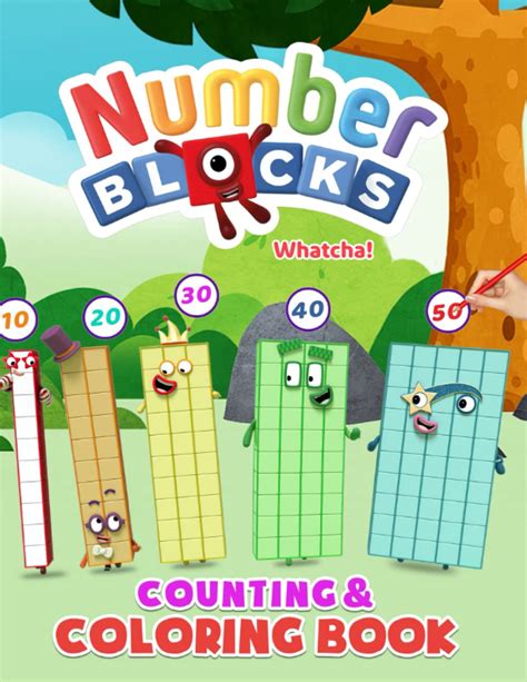 Buy Numberblocks Counting & Coloring Book: Number 1-100 Activities ...