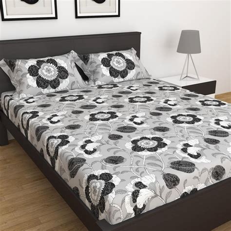 Buy Emerald Avon Print 3-Pc. Double Bedsheet Set - 2.54 x 2.74 m from ...