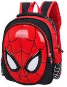THE FUNK JUNK Spiderman 3d backpack for little champ, School marvel ...