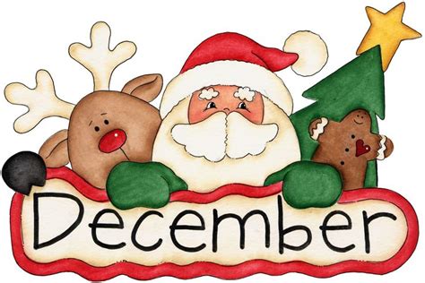December Clip Art Pictures - Clipartix