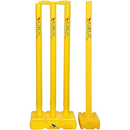 Buy Victory Heavy Cricket Stumps Set of 2, Cricket Wicket, Plastic ...