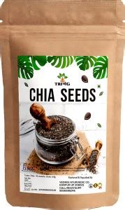 Trivang Raw Chia for Weight Loss with Omega 3 , Zinc & Fiber, Calcium ...