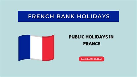 French Bank Holidays 2026/2027 - Full Dates & Calendar