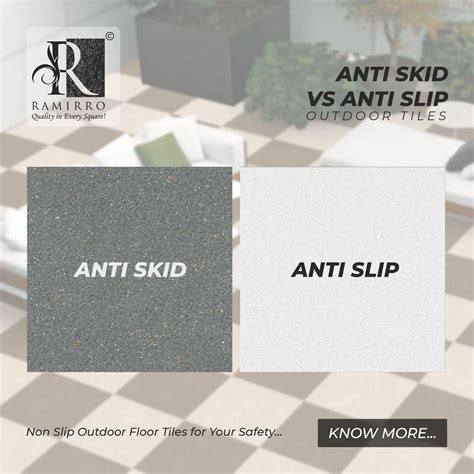 Anti Skid vs Anti Slip Outdoor Tiles: Non Slip Outdoor Floor Tiles for ...