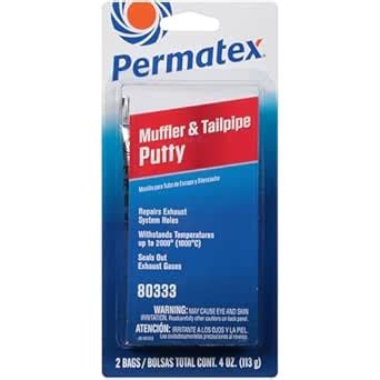 Permatex 80333 Muffler and Tailpipe Putty, 4 oz. : Amazon.in: Car ...