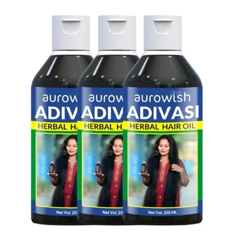 Buy AUROWISH Ayurvedic Adivasi hair oil loma hair oil for hair ...