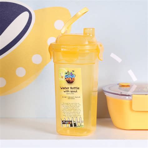 Buy City Goes Wild Water Bottle With Spout- 500 ml. from Home Centre at ...