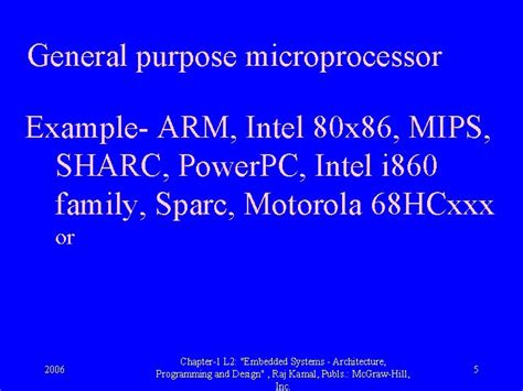 Image result for General Purpose Microprocessor System