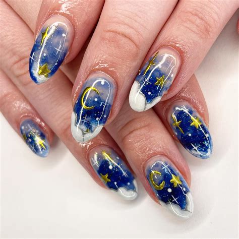 27+ Stunning Moon and Star Nail Designs for Every Style - Nail Designs ...