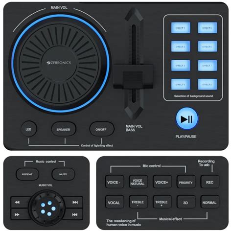 ZEBRONICS Thrum (WSPK 2) DJ , Karaoke Maker , Bass , 230 W Bluetooth P ...
