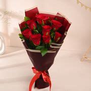 Floweraura Fresh Red Rose Bouquets Price in India - Buy Floweraura ...
