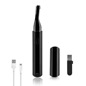 MAYCREATE® Electric Eyebrow Trimmer For Women Eyebrow Razor Dual Blade ...