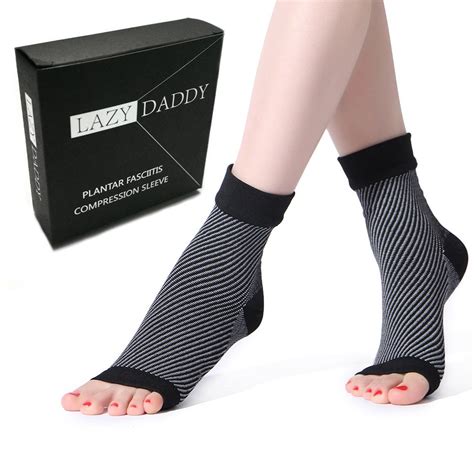 Ankle Brace Boost L/XL: Plantar Fasciitis Socks, Foot Care Compression ...