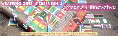 eVincE - thoughtful PRESENTations Matte Africa Gift Wrapping Paper | 25 ...