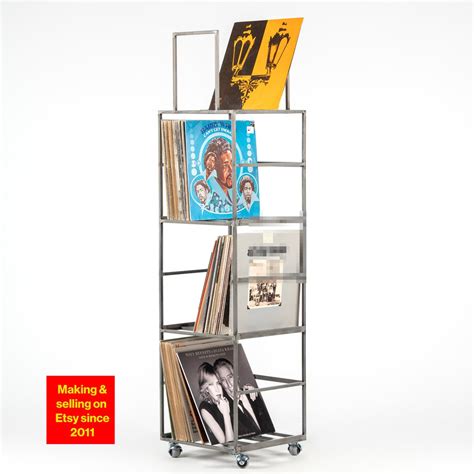 Vinyl Record Storage, Hand-welded, Premium Quality 4 Deck LP Album ...