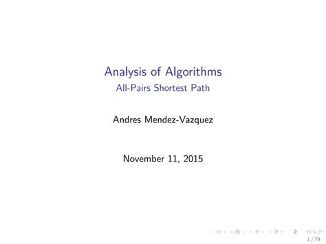 Shortest Path Problem 的图像结果