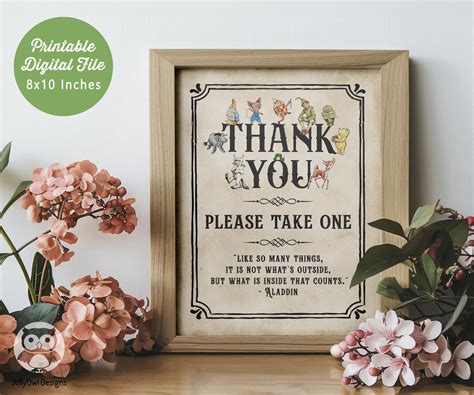 Classic Storybook Themed Baby Shower-Birthday Party-Favor Sign-Please ...