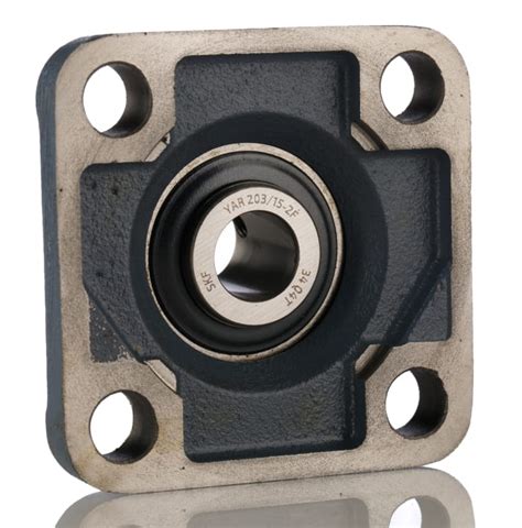 FY 15 TF SKF | 4 Hole Flange Bearing Unit, FY 15 TF, 15mm ID | 339-8619 ...