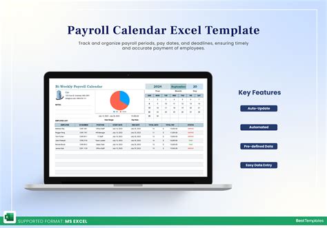 Payroll Calendar Excel Template - Best Templates