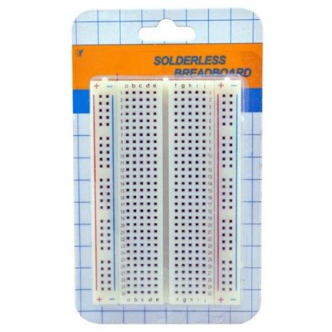 400 Points Half Size Solderless Breadboard buy online at Best Price and ...