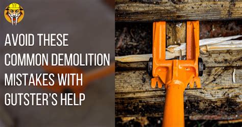 Image result for Demolition Mistakes
