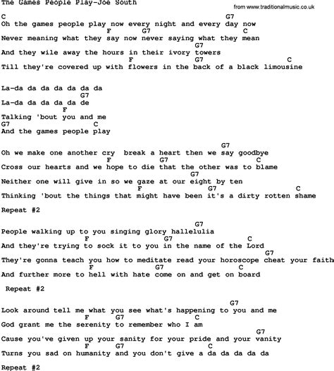 Games People Play Alan Parsons Lyrics