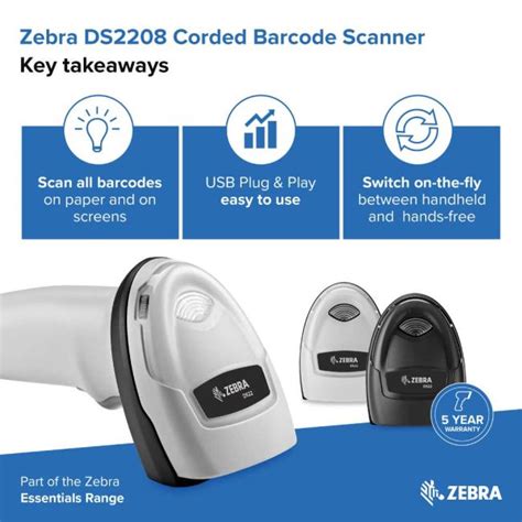 Image result for Zebra Ds2208 Handheld Barcode Scanner