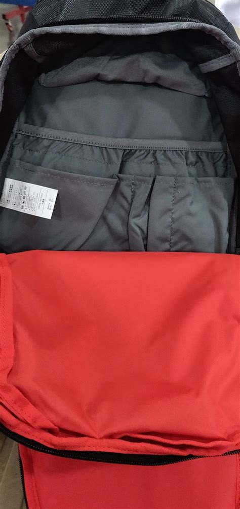 Buy Nike 25 Ltrs Anthracite/Habanero Red/Metallic Silver Laptop ...