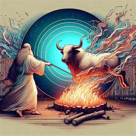 Leviticus 8:17 Artwork | Bible Art