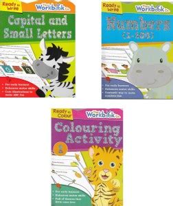 Ready to Write(Capital & Small letters,Numbers(1-100),Colouring ...