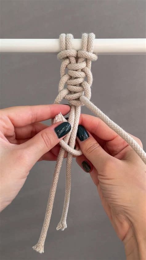 Image result for Basic Macrame Knot Tutorial
