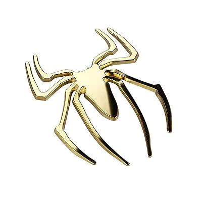CQLJXKJ 3D Spider Car Emblem Sticker Logo,Chrome Stainless India | Ubuy