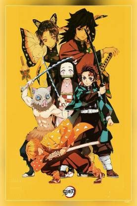 Kimetsu No Yaiba Anime Demon Slayer Gyu Tomioka Inosuke Kamado Nezuko ...