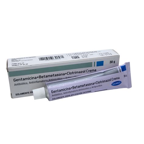 GENTAMICINA+BETAMETASONA +CLOTRIMAZOL CREMA – ViteSV – Salud y ...